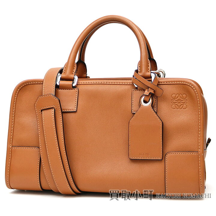 楽天市場】【美品】ロエベ【LOEWE】アマソナ28 ハンドバッグ タン  