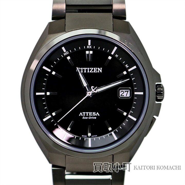 楽天市場】シチズン【CITIZEN】アテッサ エコドライブ チタン ブラック  