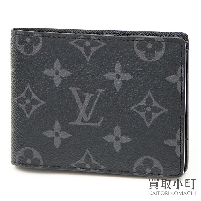 KAITORIKOMACHI: Louis Vuitton M61695 ポルトフォイユミュルティプルモノグラムエクリプス folio wallet billfold men wallet ...