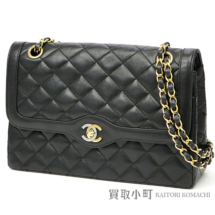 楽天市場】シャネル 【CHANEL】 マトラッセ フラップバッグ ブラック 