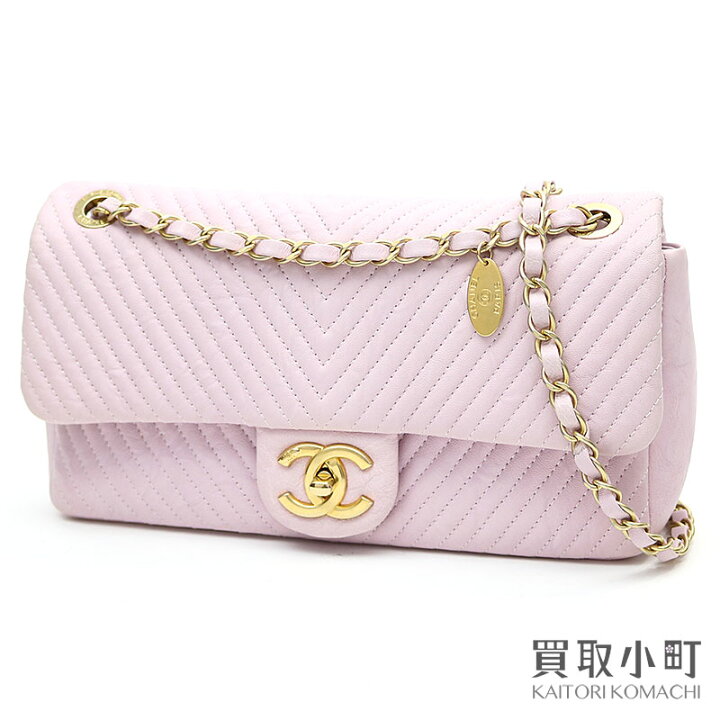 楽天市場】【美品】シャネル 【CHANEL】 シェブロン フラップバッグ  