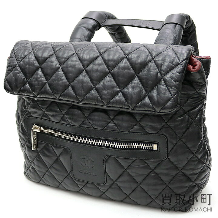 楽天市場】シャネル 【CHANEL】 コココクーン バックパック ブラック 