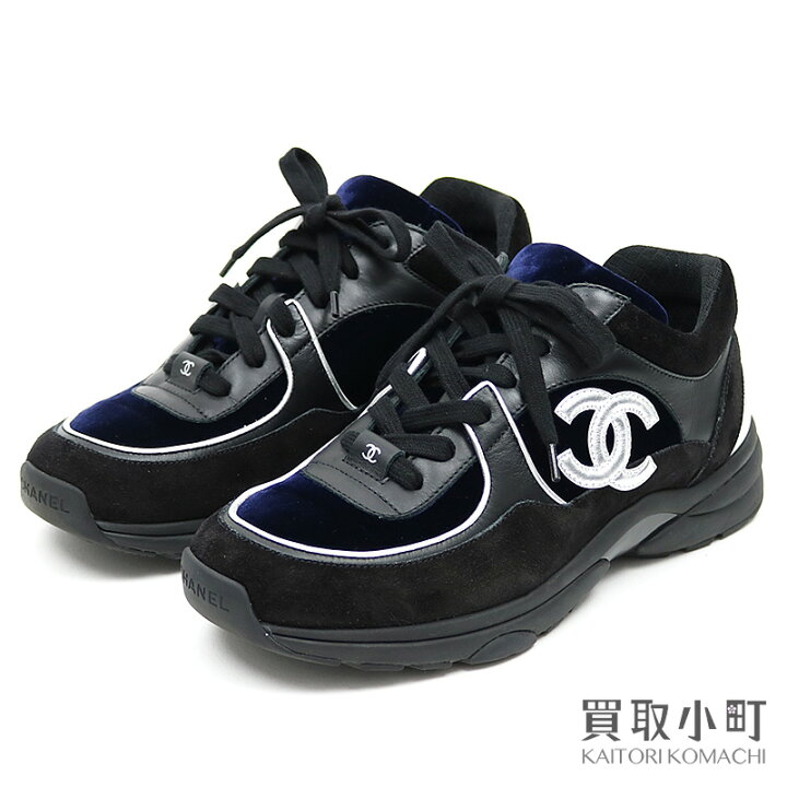 楽天市場】【美品】シャネル【CHANEL】 スニーカー ココマーク マルチ 