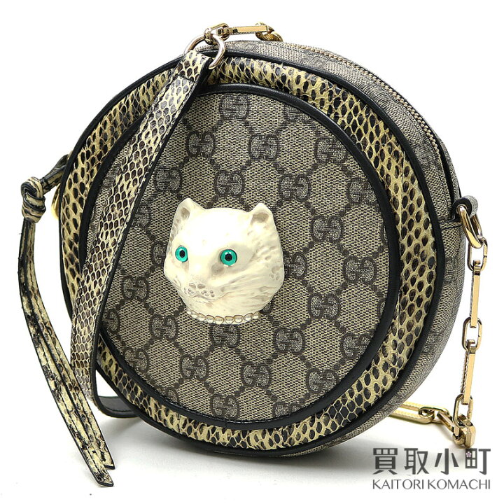 楽天市場】グッチ 【GUCCI】 エルフ キャットヘッド パッチワークミニ 