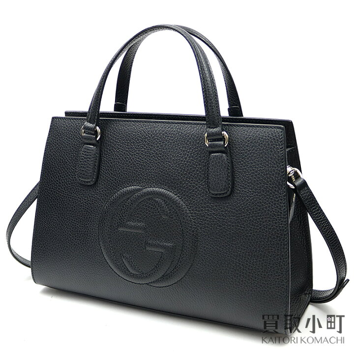 楽天市場】【新品同様】グッチ 【GUCCI】ソーホー レザー トップ 