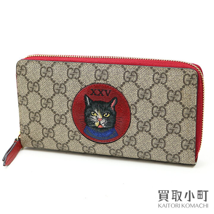 楽天市場】グッチ 【GUCCI】 ミスティックキャット GGスプリーム 