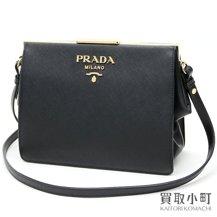 楽天市場】【美品】プラダ【PRADA】 ライトフレームバッグ  