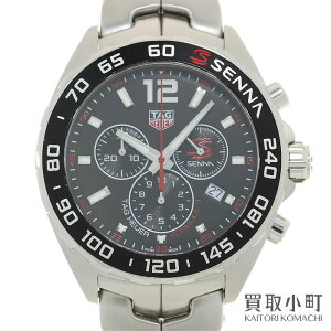 【最大3万円OFFクーポン! 7/15〜】タグホイヤー 【TAG Heuer】 フォーミュラ1 アイルトンセナ スペシャルエディション クォーツ クロノグラフ メンズウォッチ ブラック SSブレス 男性用腕時計 CAZ1015.BA0883 FORMULA 1 CHRONOGRAP【中古】