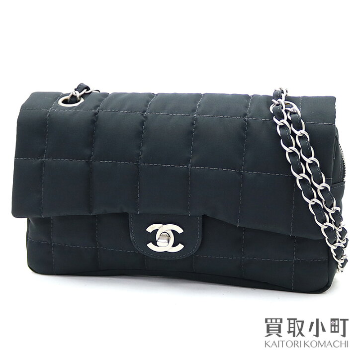 楽天市場】【美品】シャネル 【CHANEL】 チョコバーキルティング W  