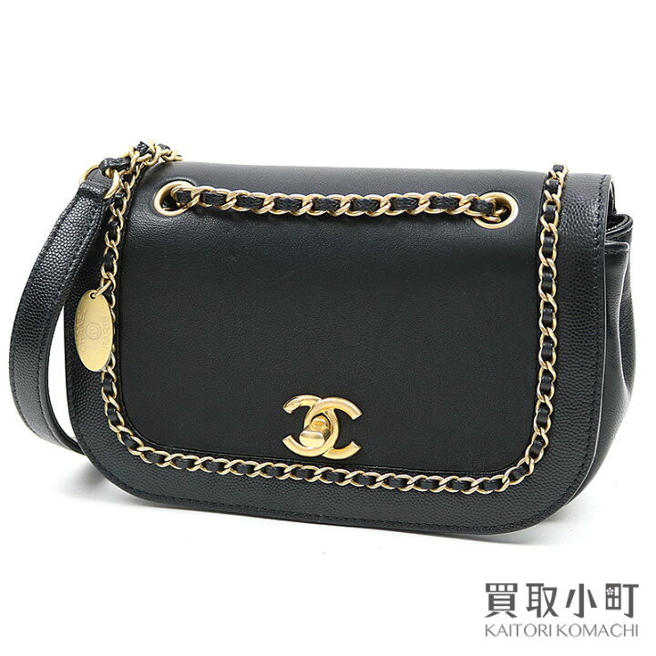 楽天市場】【美品】シャネル【CHANEL】チェーンアラウンド フラップ 