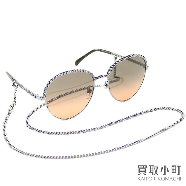 楽天市場】【新品同様】シャネル【CHANEL】 パントシェイプ アイウェア 