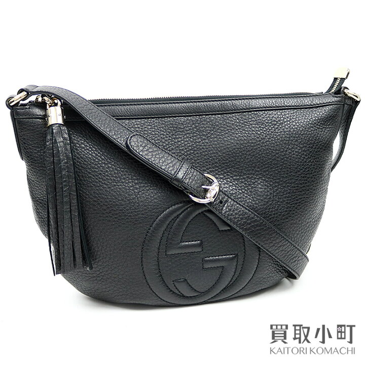 楽天市場】【美品】グッチ【GUCCI】ソーホー レザー ショルダーバッグ 