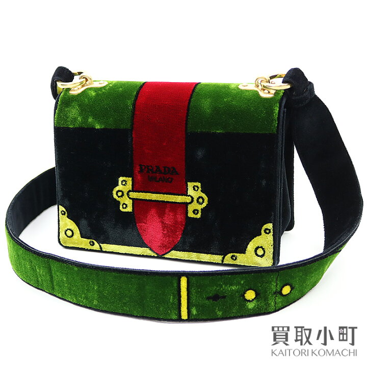 楽天市場】プラダ 【PRADA】 カイエ ショルダーバッグ ブラック 