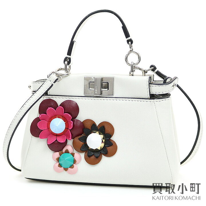楽天市場】【美品】フェンディ 【FENDI】 アイコン マイクロピーカブー  