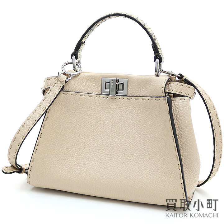 楽天市場】【美品】フェンディ 【FENDI】 ミニ ピーカブー アイ 
