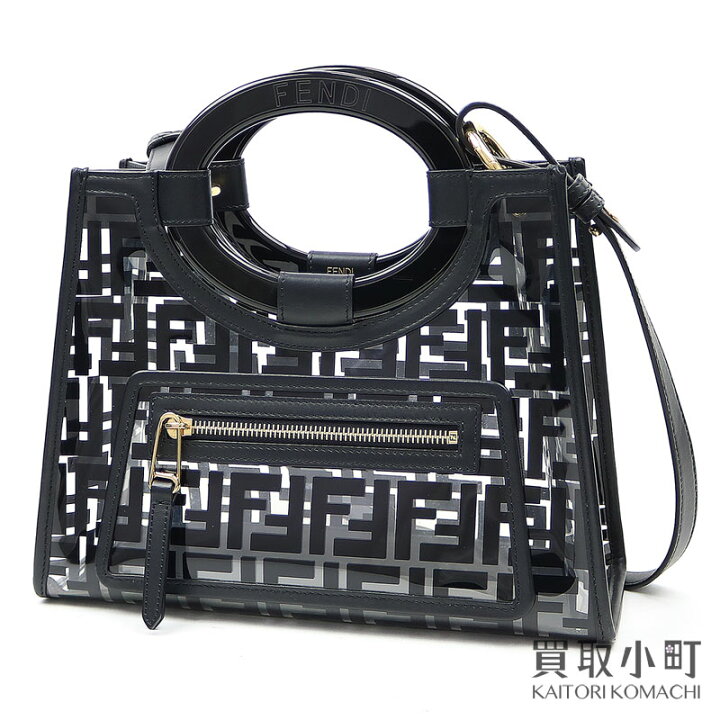 楽天市場】【美品】フェンディ 【FENDI】 ラナウェイショッパー PVC  