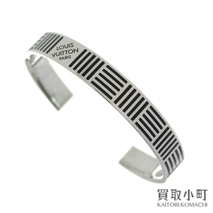 Louis Vuitton Bracelet M62492 Damier Black Cuff