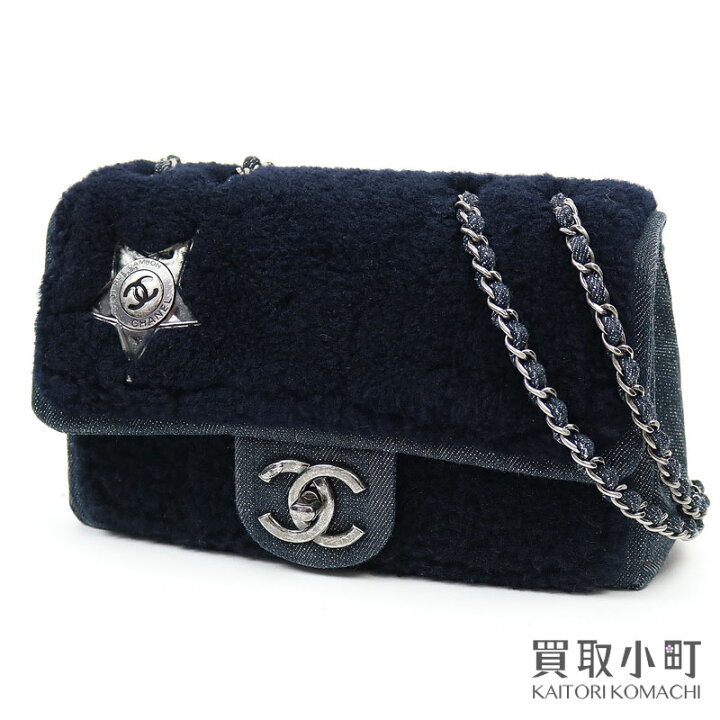 楽天市場】【美品】シャネル 【CHANEL】パリダラス シープ＆デニム 