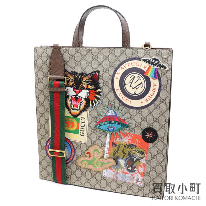 楽天市場】【未使用品】グッチ 【GUCCI】グッチクーリエ GGスプリーム 