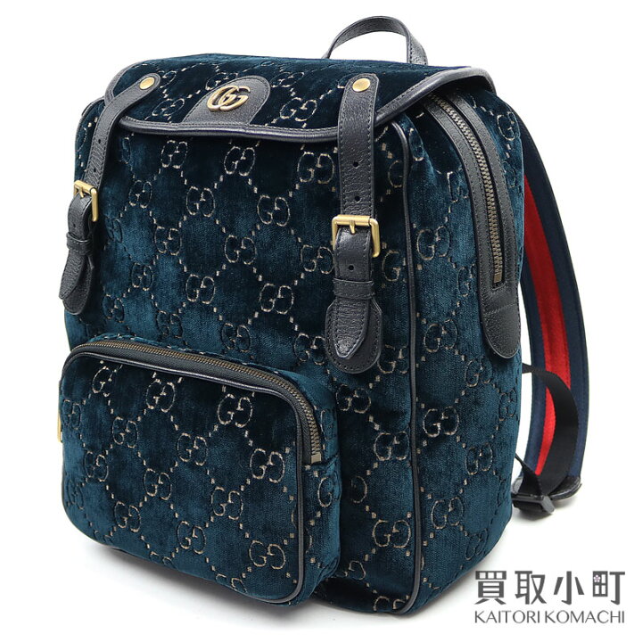 楽天市場】【美品】グッチ 【GUCCI】 GGベルベット スモール バック  