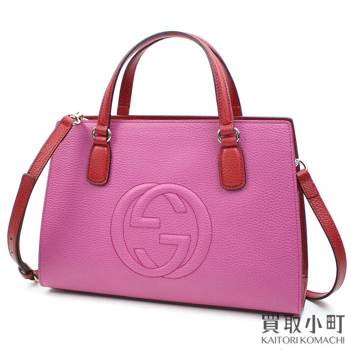楽天市場】【未使用品】グッチ 【GUCCI】ソーホー レザー トップ  