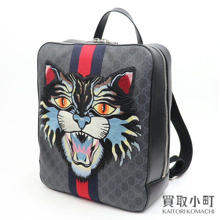 楽天市場】グッチ 【GUCCI】 GGスプリームキャンバス アングリー 