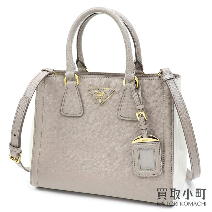 楽天市場】【美品】プラダ【PRADA】 サフィアーノレザー ハンドバッグ 