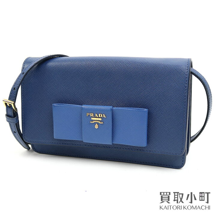 楽天市場】プラダ 【PRADA】 サフィアーノ リボン ポシェット 