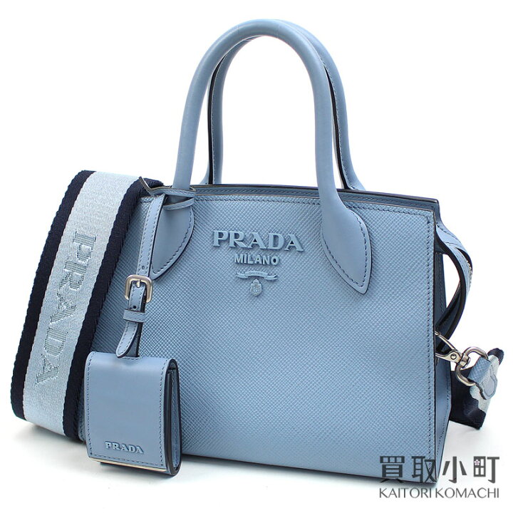 楽天市場】【美品】プラダ【PRADA】 モノクローム サフィアーノレザー  