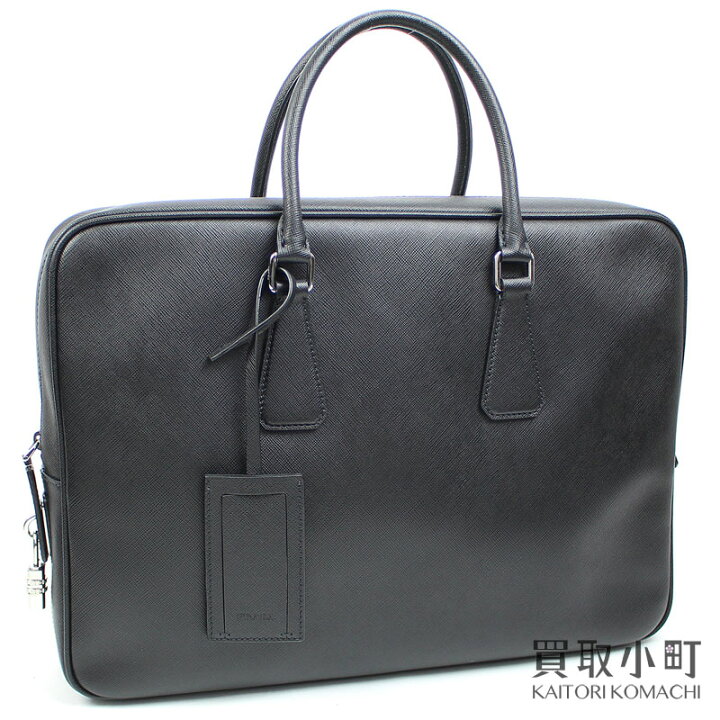 楽天市場】【美品】プラダ 【PRADA】 サフィアーノレザー ブリーフ  