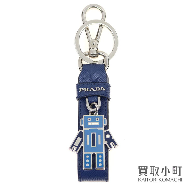 楽天市場】【未使用品】プラダ 【PRADA】ロボットモチーフ レザー 