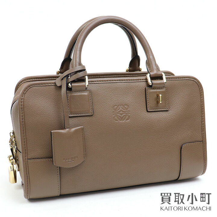 楽天市場】ロエベ【LOEWE】アマソナ28 ハンドバッグ ミンク カーフ  