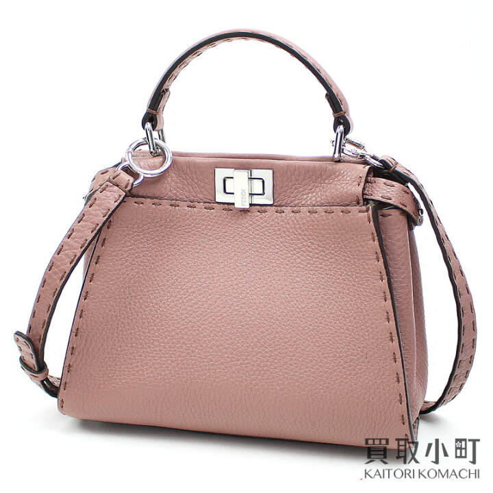 楽天市場】【美品】フェンディ 【FENDI】 ミニ ピーカブー アイ  