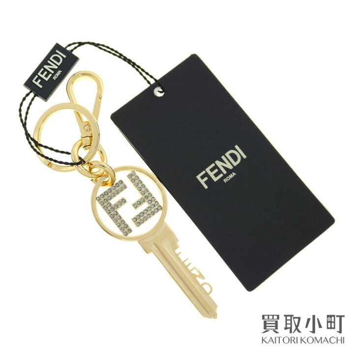 楽天市場】【未使用品】フェンディ【FENDI】 キーホルダー ゴールド  