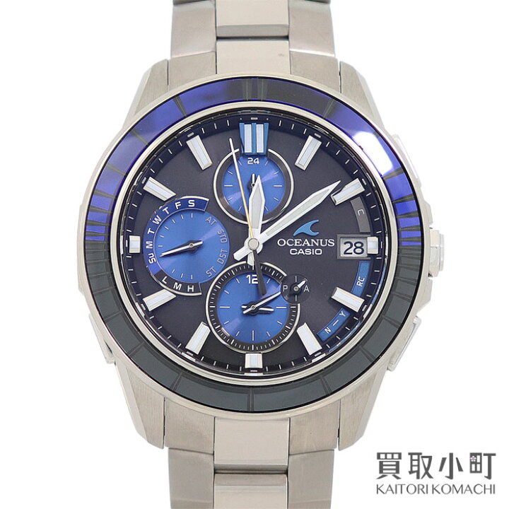 楽天市場】カシオ【CASIO】オシアナス マンタ 江戸切子カッティング 
