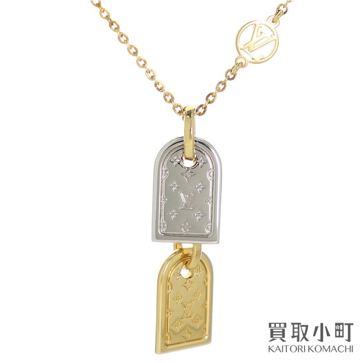 楽天市場】【美品】ルイヴィトン 【LOUIS VUITTON】M63141 ネックレス 