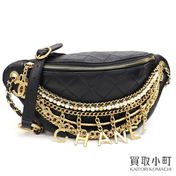 楽天市場】【新品同様】シャネル 【CHANEL】 マトラッセ ロゴチャーム 