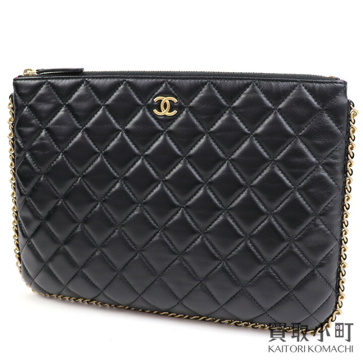 楽天市場】【美品】シャネル【CHANEL】チェーントリミング ラージ 