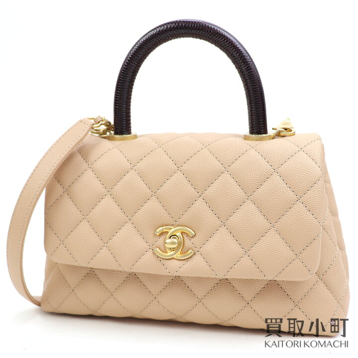 楽天市場】【新品同様】シャネル 【CHANEL】ココハンドル トップ  