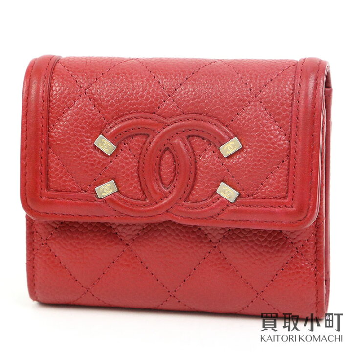 楽天市場】【新品同様】シャネル 【CHANEL】CCフィリグリー キャビア 