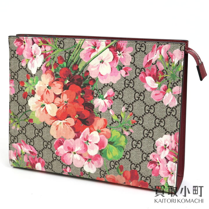 楽天市場】【未使用品】グッチ 【GUCCI】GGブルームス クラッチバッグ 