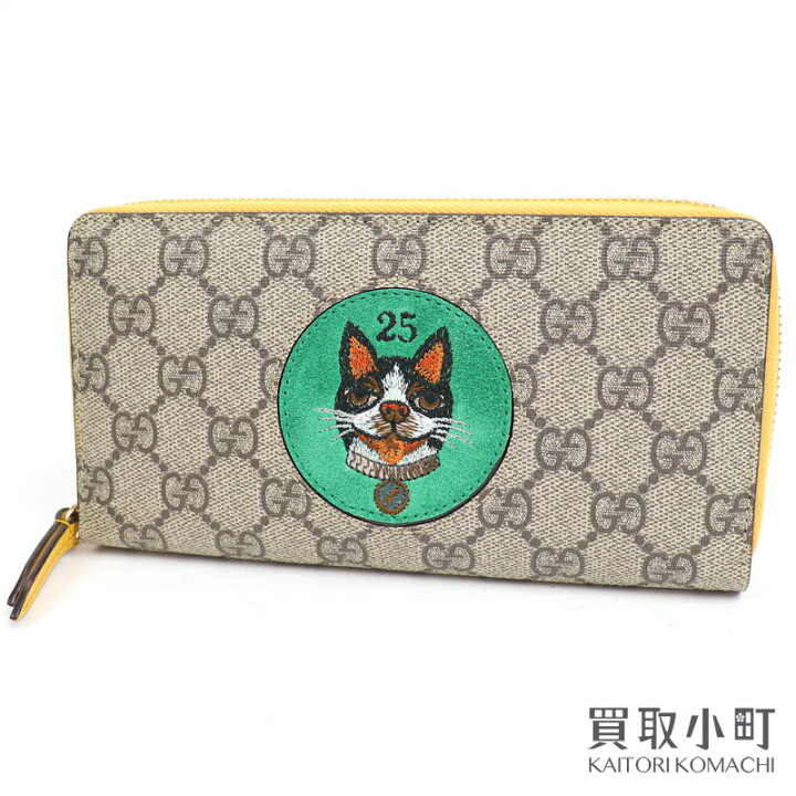 楽天市場】【未使用品】グッチ 【GUCCI】 ボスコ GGスプリーム ジップ 