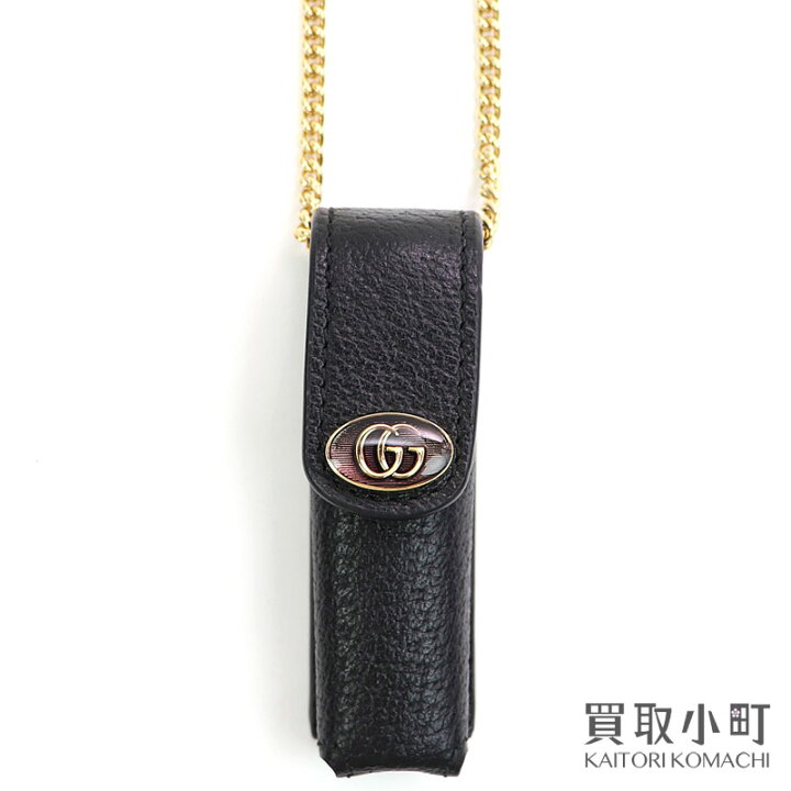 楽天市場】【美品】グッチ 【GUCCI】レザー シングル リップスティック 