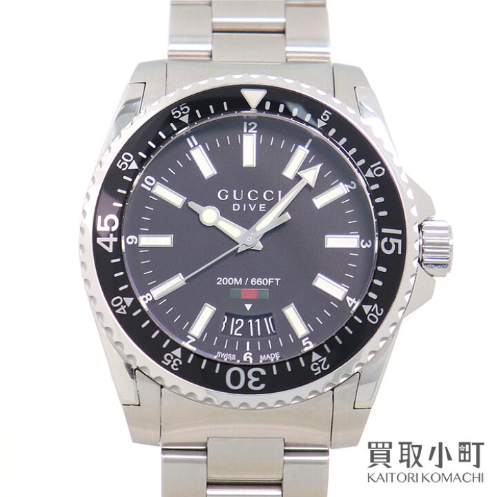 楽天市場】【美品】グッチ【GUCCI】グッチダイヴ ウォッチ 40MM 