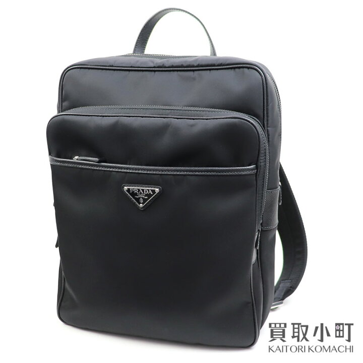 楽天市場】【美品】プラダ【PRADA】 ナイロンxサフィアーノレザー 