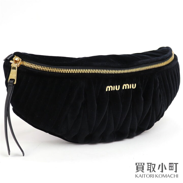 楽天市場】【美品】ミュウミュウ 【MIUMIU】 マテラッセ ベルトバッグ  