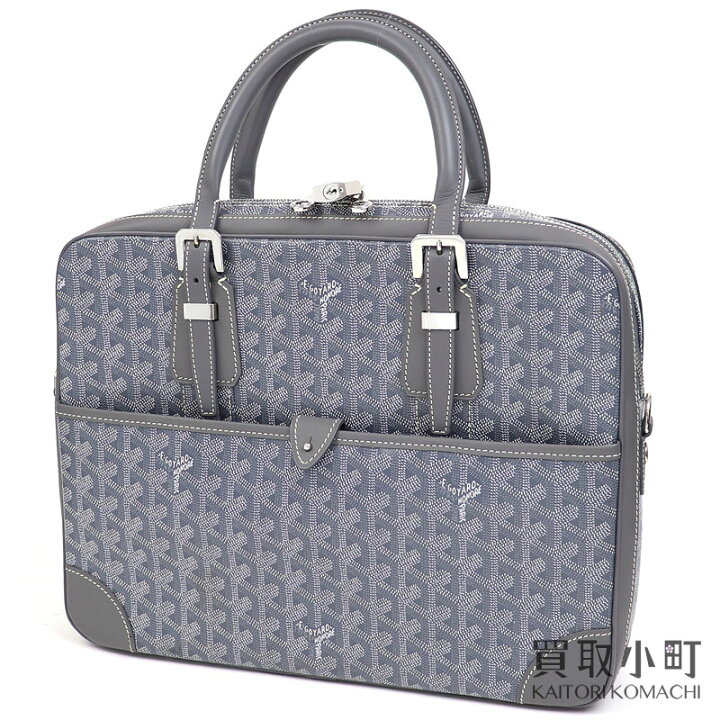 楽天市場】【美品】ゴヤール【GOYARD】 アンバサードPM グリ ブリーフ  
