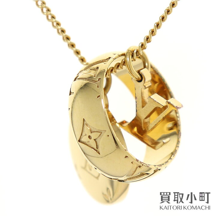 楽天市場】ルイヴィトン【LOUIS VUITTON】M80189 リングネックレス 