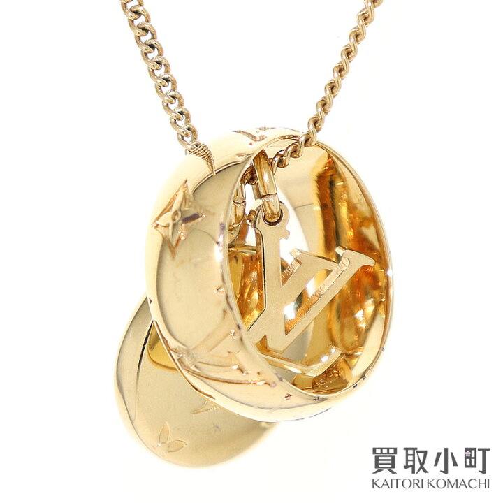 楽天市場】ルイヴィトン【LOUIS VUITTON】M80189 リングネックレス 