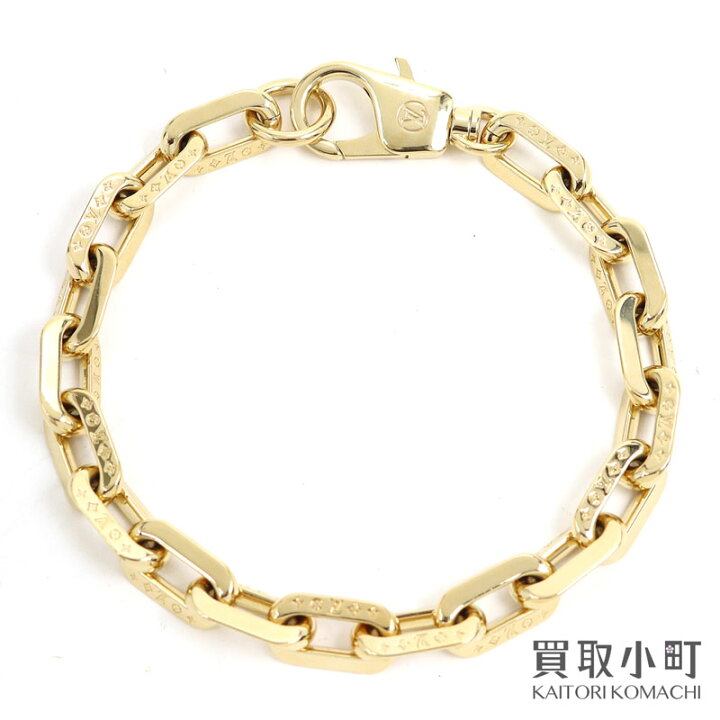 Louis Vuitton LV Edge MM Necklace Gold